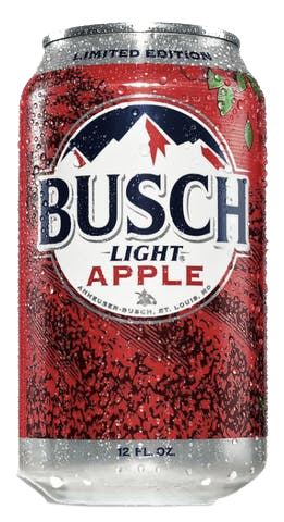 A can of Bapple to drink from