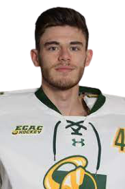 Ethan Haider in the goal