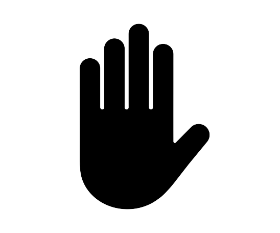 A hand waving goodbye to the SLUzers