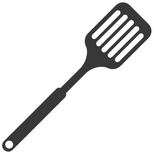 A spatula banging on the website banner